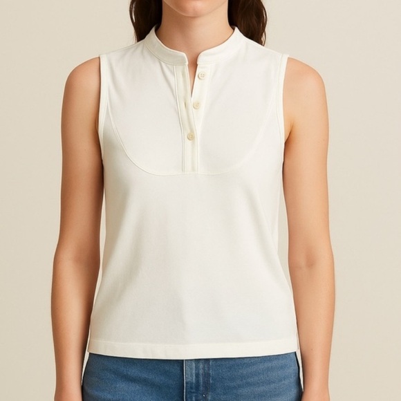 Isaac Mizrahi Sleeveless Tank Top - Picture 1 of 7